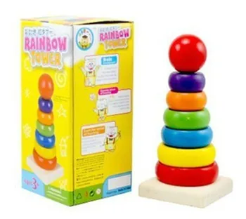 Puzzle Wooden Toy Stacking Ring Tower Stapelr Blocks Educational Toy For Children Rainbow Stack Up Board Games
Puzzle Wooden Toy Stacking Ring Tower Stapelr Blocks Educational Toy For Children Rainbow Stack Up Board Games