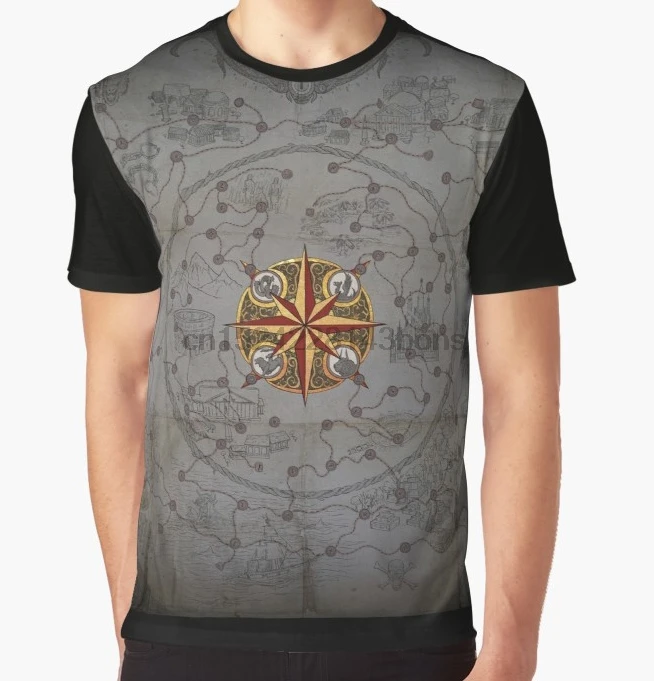 All Over Print T-Shirt Men Funy tshirt Atlas of Worlds (Path of Exile) Short Sleeve O-Neck Graphic Tops Tee women t shirt