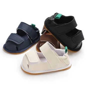 Summer baby boy solid color rubber sole non-slip initial baby indoor and outdoor PU anti-skid magic baby newborn
Summer baby boy solid color rubber sole non-slip initial baby indoor and outdoor PU anti-skid magic baby newborn