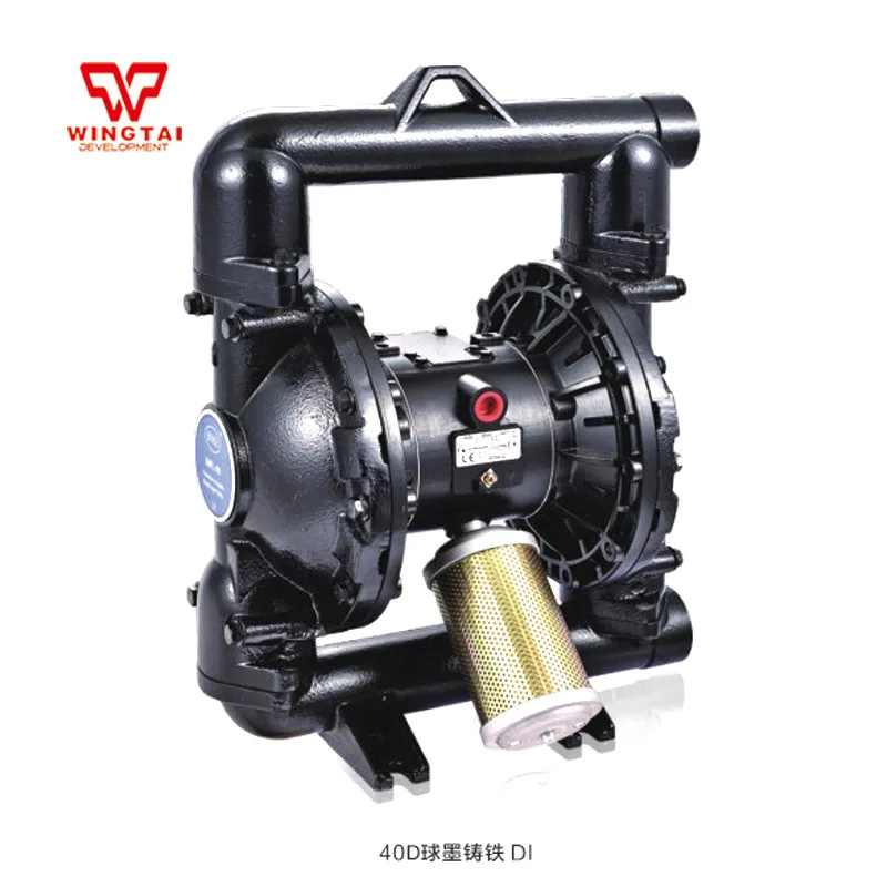 379L/min Rubber Pneumatic air operated diaphragm pump/ Nodular cast iron Pump BML-40D
379L/min Rubber Pneumatic air operated diaphragm pump/ Nodular cast iron Pump BML-40D
