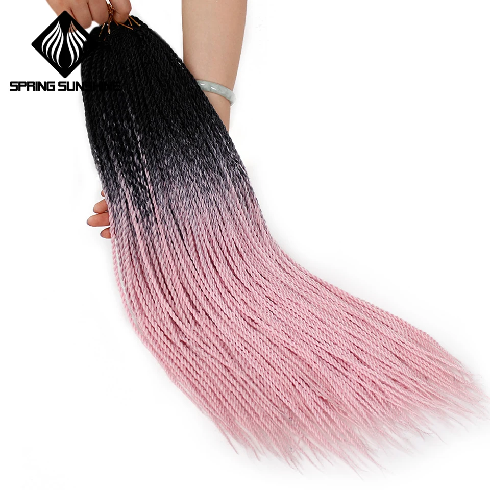 14 18 24 26inch Senegalese Braids Hair Twist Hair Crochet Twist Braids Havana Mambo Twist Braids Synthetic Braiding Hair 30roots
14 18 24 26inch Senegalese Braids Hair Twist Hair Crochet Twist Braids Havana Mambo Twist Braids Synthetic Braiding Hair 30roots
