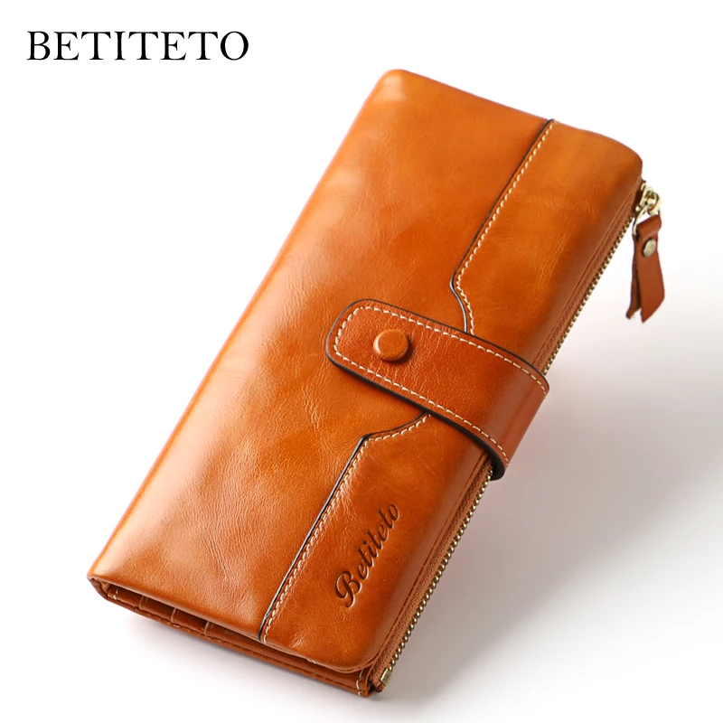 Betiteto Brand Genuine Leather Women Wallet Coin Purse Female Carteras Handy Cuzdan Clutch Portomonee Partmone Phone Bag
Betiteto Brand Genuine Leather Women Wallet Coin Purse Female Carteras Handy Cuzdan Clutch Portomonee Partmone Phone Bag