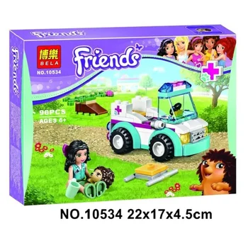 Pogo Bela 10534 Friends Vet Ambulance Emma Heartlake City Girls Models Building Blocks Bricks Toys
Pogo Bela 10534 Friends Vet Ambulance Emma Heartlake City Girls Models Building Blocks Bricks Toys