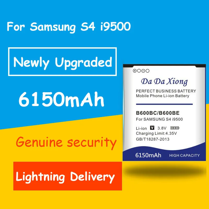 6150mAh EB-B220AC/AE EB-B220AE Battery for Samsung Galaxy Grand 2 G710 G7102 G7106 G7100 G710L G7105 G7108V G7109 I9295 i9507V
6150mAh EB-B220AC/AE EB-B220AE Battery for Samsung Galaxy Grand 2 G710 G7102 G7106 G7100 G710L G7105 G7108V G7109 I9295 i9507V