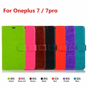 100pcs/lot Crazy Horse Grain Wallet Flip PU Leather Protector Phone Case Cover For Oneplus 7 / 7pro Card Holder
100pcs/lot Crazy Horse Grain Wallet Flip PU Leather Protector Phone Case Cover For Oneplus 7 / 7pro Card Holder