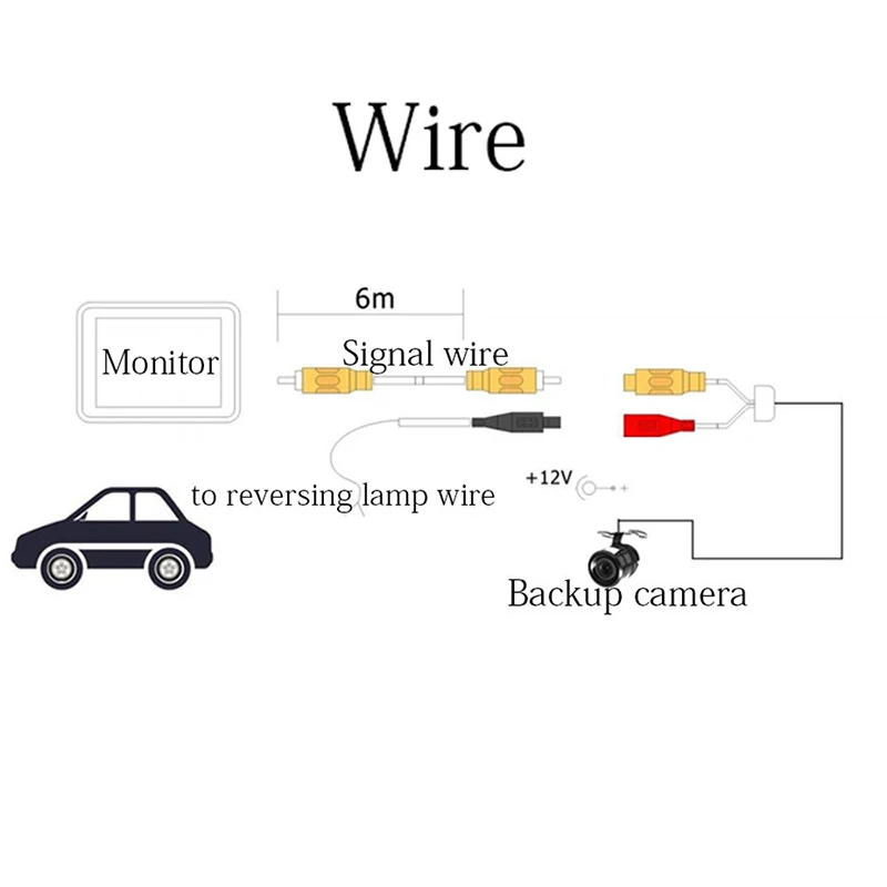 7 inch car rearview mirror monitor with reverse camera (23)