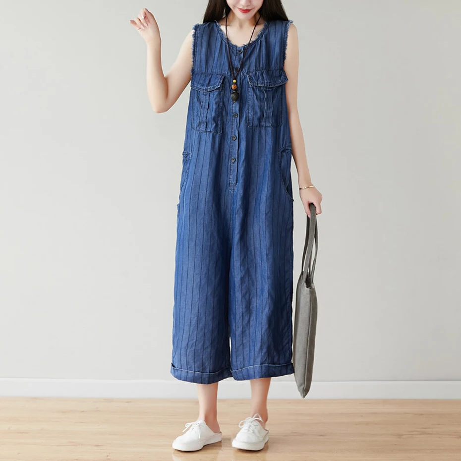 Womens Denim Jumpsuits Rompers Overalls Body Wide Leg Big Loose Long Oversized Casual Retro Vintage for Summer AZ39423012
Womens Denim Jumpsuits Rompers Overalls Body Wide Leg Big Loose Long Oversized Casual Retro Vintage for Summer AZ39423012