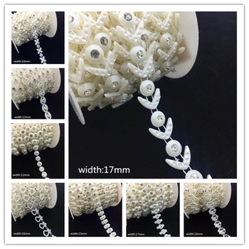 DIY1 Yards Rhinestone Chain Pearl Crystal Jewelry Chain Sew On Trims Wedding Dress Costume Applique Jewelry Making
DIY1 Yards Rhinestone Chain Pearl Crystal Jewelry Chain Sew On Trims Wedding Dress Costume Applique Jewelry Making