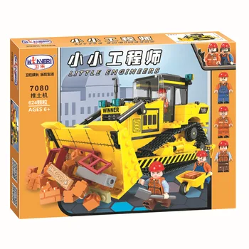 7080 624pcs Construction Bulldozer Building Blocks Bricks Model Kids Toy For Children suitable City Build Christmas
7080 624pcs Construction Bulldozer Building Blocks Bricks Model Kids Toy For Children suitable City Build Christmas