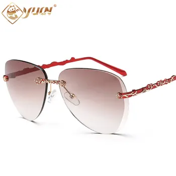 Retro sunglasses women classic rimless style glasses fashion sun glasses for woman high quality summer female shade eyewear
Retro sunglasses women classic rimless style glasses fashion sun glasses for woman high quality summer female shade eyewear