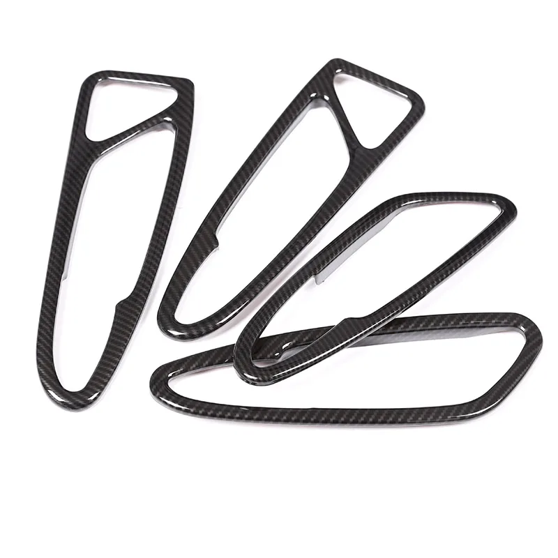 Carbon Fiber Style ABS Plastic Car Interior Door Handle Frame Trim For Alfa Romeo Stelvio 2017 2018 Car Accessory
Carbon Fiber Style ABS Plastic Car Interior Door Handle Frame Trim For Alfa Romeo Stelvio 2017 2018 Car Accessory