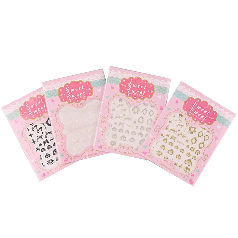 1Pc 3D Nail Sticker Butterfly Flower Design 4 Colors Black White Gold Silver Stereoscopic Nail Sticker Decoration Tools
1Pc 3D Nail Sticker Butterfly Flower Design 4 Colors Black White Gold Silver Stereoscopic Nail Sticker Decoration Tools