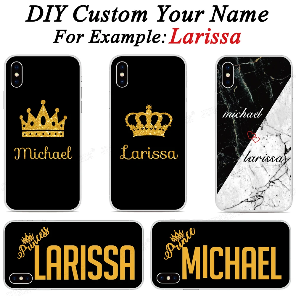Customize Personalized DIY Name Text Soft TPU Phone Case For Samsung Galaxy M10 M20 M30 A8S A6S A9 Star Custom Cover Fundas Capa
Customize Personalized DIY Name Text Soft TPU Phone Case For Samsung Galaxy M10 M20 M30 A8S A6S A9 Star Custom Cover Fundas Capa