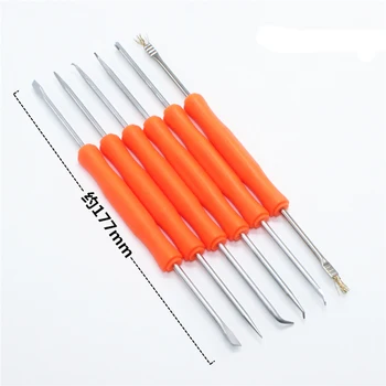 Electronic Heat Assist Repair Tool Set 6pcs/set Welding Solder Soldering Station Iron Tool Welding Grinding Cleaning Tool
Electronic Heat Assist Repair Tool Set 6pcs/set Welding Solder Soldering Station Iron Tool Welding Grinding Cleaning Tool