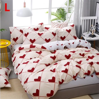 Puredown Classic bedding set King queen heart flower bed linen 4pcs set duvet cover set Pastoral bed sheet AB side duvet set
Puredown Classic bedding set King queen heart flower bed linen 4pcs set duvet cover set Pastoral bed sheet AB side duvet set