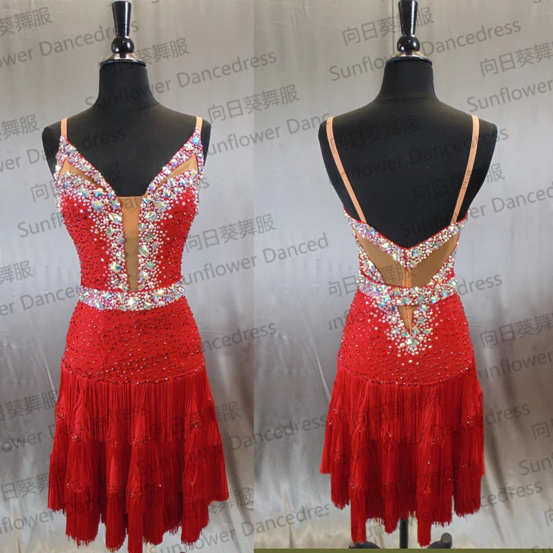 Rumba Jive Chacha Latin Dance Dress,ballroom dress,dance wear, fringe latin dress , DressSunflower Dance Dress,red
Rumba Jive Chacha Latin Dance Dress,ballroom dress,dance wear, fringe latin dress , DressSunflower Dance Dress,red