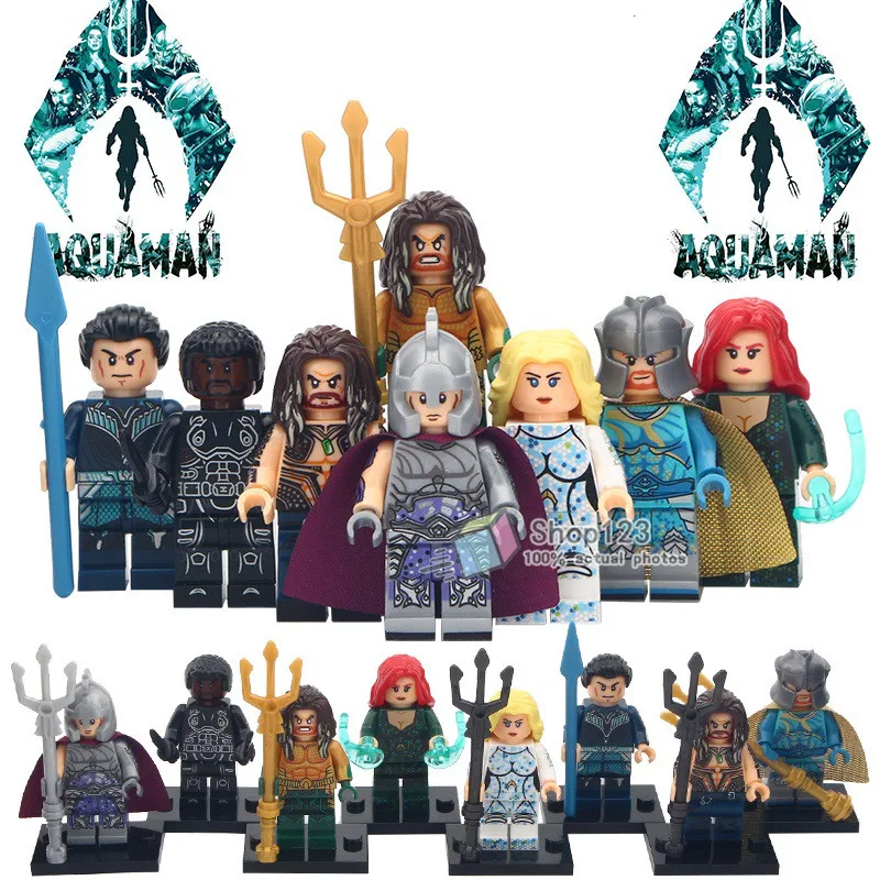 Single Sale Building Blocks Super Heroes Aquaman Moives Black Manta Vulko Orm Action Figures Toys For Children Gift
Single Sale Building Blocks Super Heroes Aquaman Moives Black Manta Vulko Orm Action Figures Toys For Children Gift