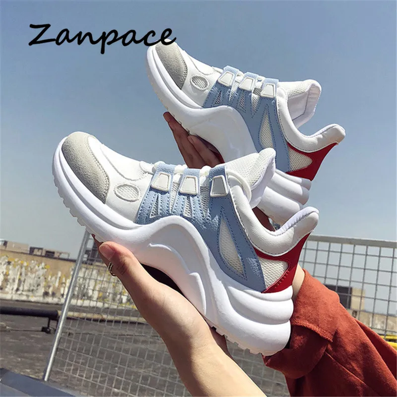 ZANPACE New Mesh Women Shoes Large Size 43 Spring Summer Lace-Up Sneakers Women's Vulcanize Shoes Thick Sole Platform Woman Shoe
ZANPACE New Mesh Women Shoes Large Size 43 Spring Summer Lace-Up Sneakers Women's Vulcanize Shoes Thick Sole Platform Woman Shoe