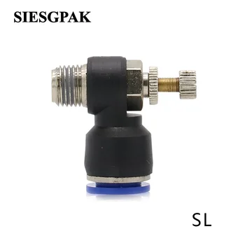 10PCS SL4/6/8/10/12mm Quick Connect Pneumatic Fitting L-Type Air Speed Control Valve Throttle M5 01 02 03 (M5 "1/8" 1/4" 3/8")
10PCS SL4/6/8/10/12mm Quick Connect Pneumatic Fitting L-Type Air Speed Control Valve Throttle M5 01 02 03 (M5 "1/8" 1/4" 3/8")
