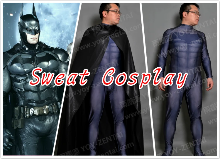 High Quality Custom Made Super Hero Batman Spandex Lycra Suit Zentai Cosplay Costume
High Quality Custom Made Super Hero Batman Spandex Lycra Suit Zentai Cosplay Costume
