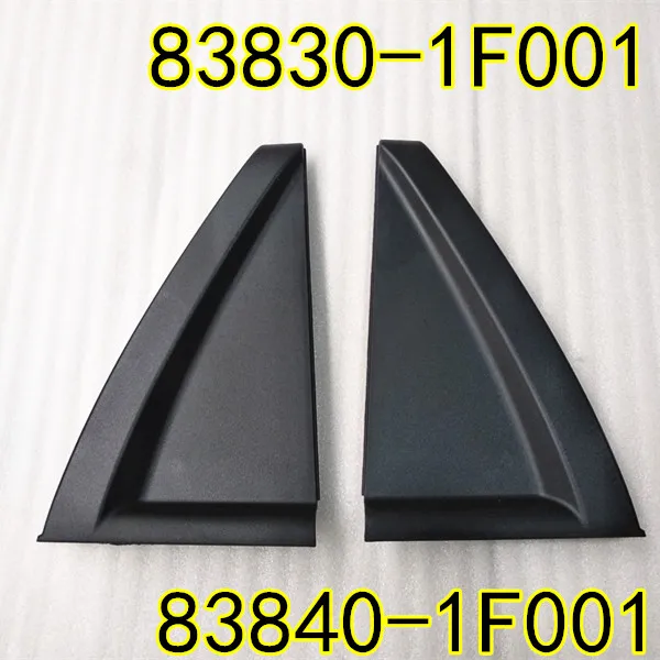 OEM Rear Door Outside Delta Moldings LH RH 2Pcs 1Set for Kia New Sportage 2006-2010 After the triangle trim triangle cover
OEM Rear Door Outside Delta Moldings LH RH 2Pcs 1Set for Kia New Sportage 2006-2010 After the triangle trim triangle cover