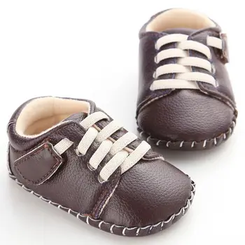 Spring Autumn Soft Solid Color First Walkers Baby Casual PU Leather Lace-Up Shallow Shoes Non-Slip Infant Frist Walkers
Spring Autumn Soft Solid Color First Walkers Baby Casual PU Leather Lace-Up Shallow Shoes Non-Slip Infant Frist Walkers