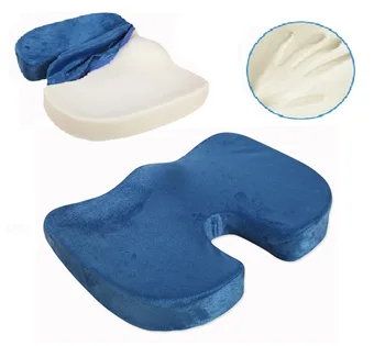 Seat Pad Comfort 100% Pure Memory Foam Luxury Seat Cushion, Orthopedic Design To Relieve Back, Sciatica and Tailbone Pain
Seat Pad Comfort 100% Pure Memory Foam Luxury Seat Cushion, Orthopedic Design To Relieve Back, Sciatica and Tailbone Pain