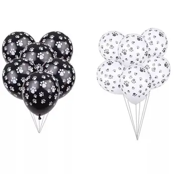100PCS 12 inch Dog footprint Pattern Balloon White Black Latex Balloons Children's Birthday Party Decoration Balloons
100PCS 12 inch Dog footprint Pattern Balloon White Black Latex Balloons Children's Birthday Party Decoration Balloons