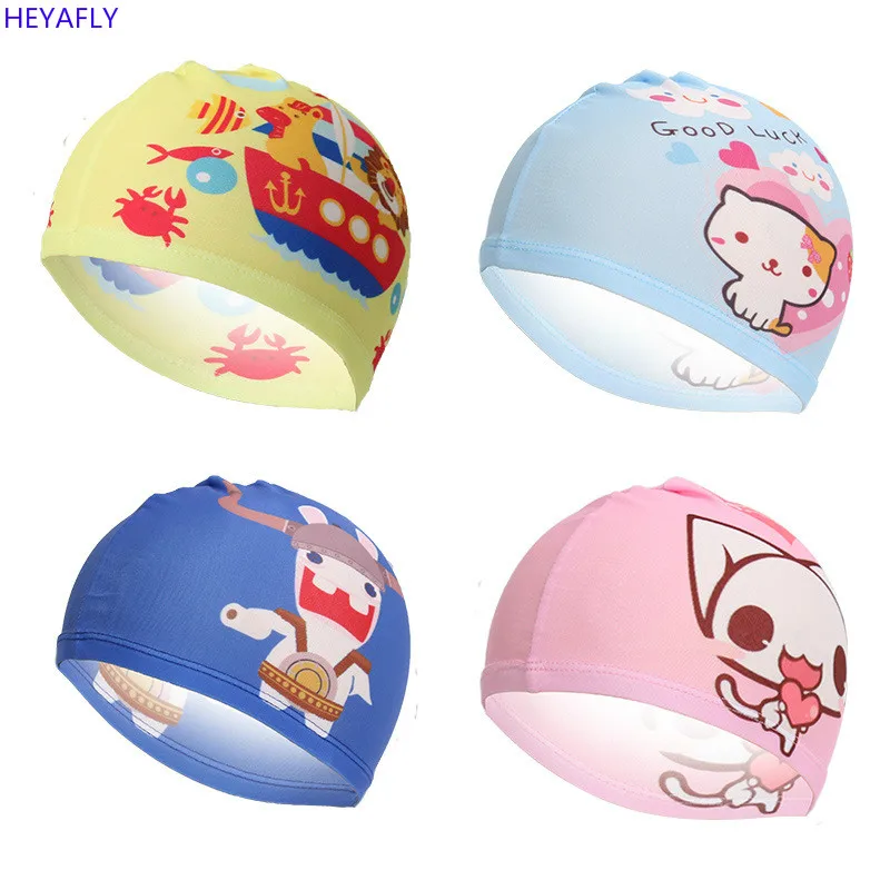 Children's Swimming Hat Cap Printed Cartoon Polyester Fabric Comfortable Bathing Cap
Children's Swimming Hat Cap Printed Cartoon Polyester Fabric Comfortable Bathing Cap