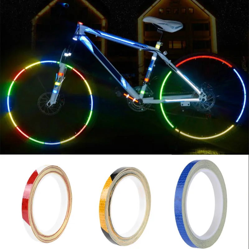 Fluorescent Cycling MTB Reflective Adhesive Tape Bike Stickers Bicycle 10mm*8m Sticker Wheel Bicycle Accessories
Fluorescent Cycling MTB Reflective Adhesive Tape Bike Stickers Bicycle 10mm*8m Sticker Wheel Bicycle Accessories