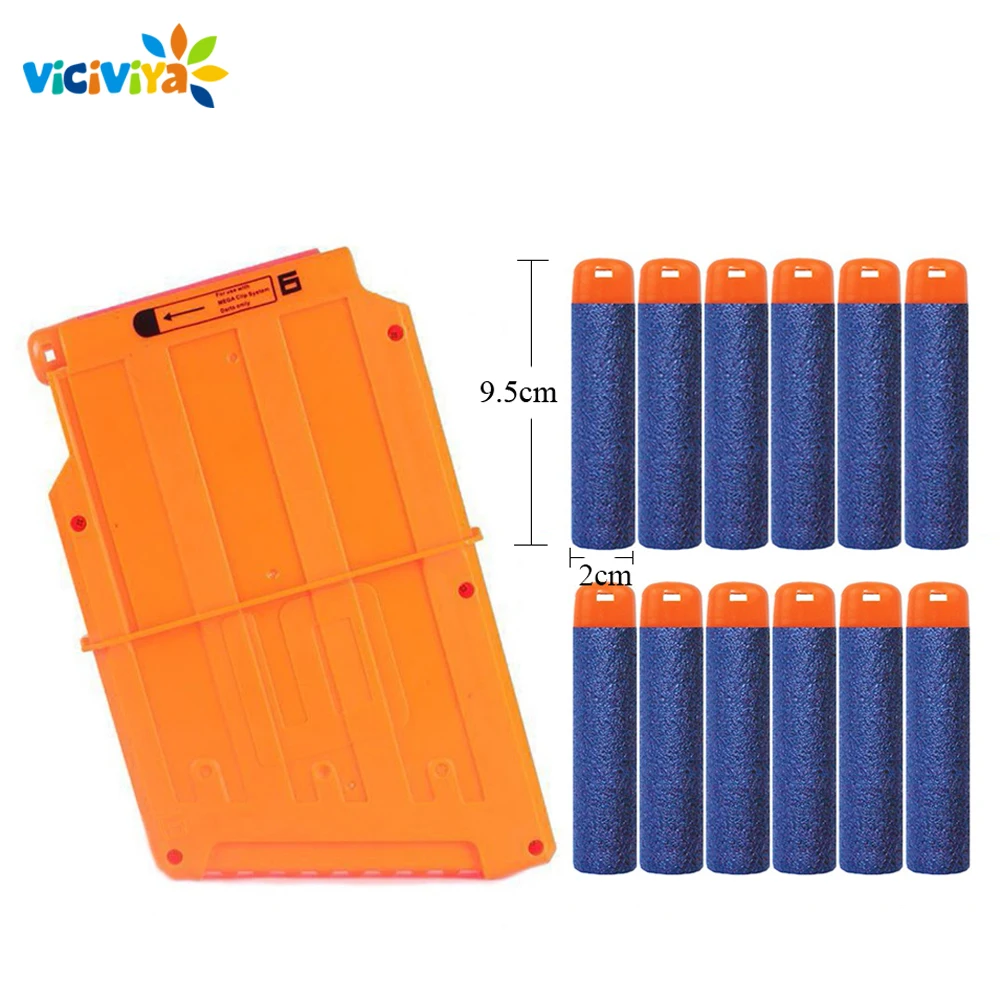 Tactical Equipment Gun Nerf Accessories Bullet 6 Reload Clip Equipment Compatible Gun Toy Suit for Nerf Mega Accessories Gun
Tactical Equipment Gun Nerf Accessories Bullet 6 Reload Clip Equipment Compatible Gun Toy Suit for Nerf Mega Accessories Gun