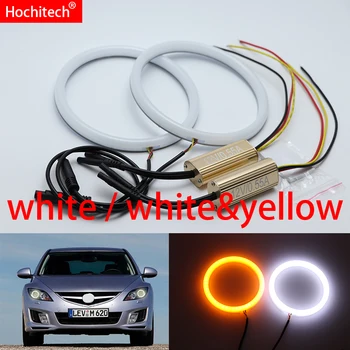 White & yellow Dual and only white color Cotton LED Angel eyes kit halo ring DRL Turn signal light for mazda 6 2007-2012
White & yellow Dual and only white color Cotton LED Angel eyes kit halo ring DRL Turn signal light for mazda 6 2007-2012