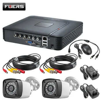 FUERS 4CH CCTV System 2PCS Indoor Outdoor Waterproof Security Camera 4CH 4.0MP DVR Day/Night DIY Kit Video Surveillance System
FUERS 4CH CCTV System 2PCS Indoor Outdoor Waterproof Security Camera 4CH 4.0MP DVR Day/Night DIY Kit Video Surveillance System