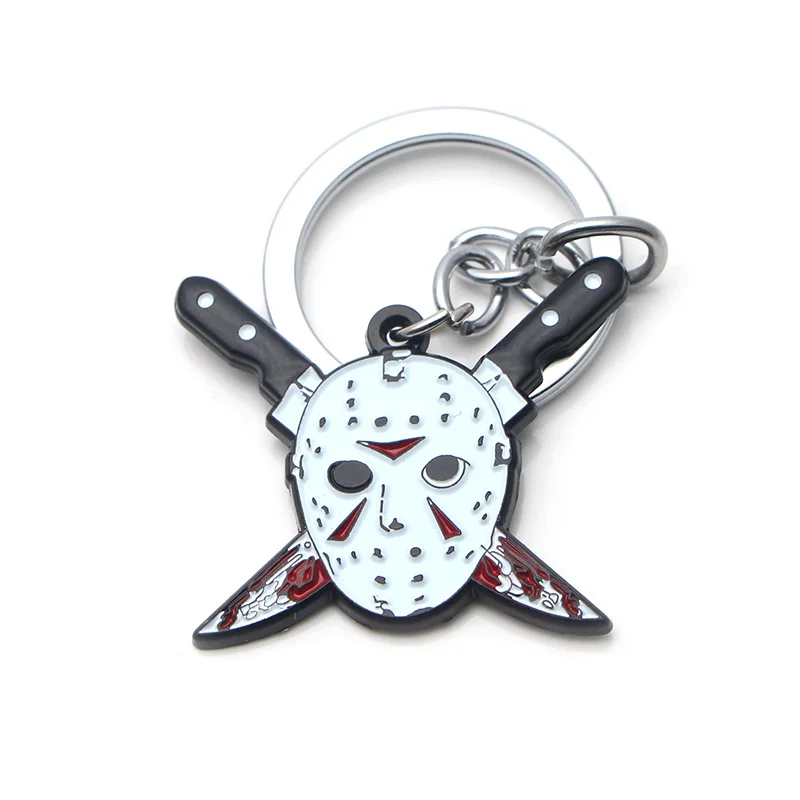 DMLSKY Friday the 13th Terror Metal Alloy Pendant Key Chains Ring For Women Men Bag Keychain Keyring Jewelry M3408
DMLSKY Friday the 13th Terror Metal Alloy Pendant Key Chains Ring For Women Men Bag Keychain Keyring Jewelry M3408