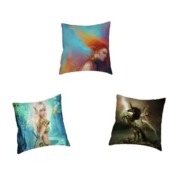 3D Print Cartoon Style Beautiful Woman Game Character Cushion Cover Mermaid Witch Halloween Gift Home Decoration Pillowcase
3D Print Cartoon Style Beautiful Woman Game Character Cushion Cover Mermaid Witch Halloween Gift Home Decoration Pillowcase