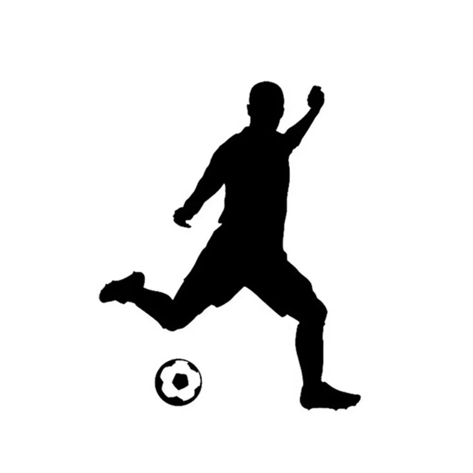 Cunymagos Football Players Reflective Car Body Decorative Stickers Decals Classic Car Body Cover Scratches Accessories Car Styling 1215CM (3)