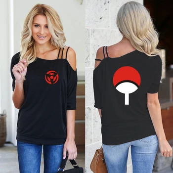 2019 Naruto t shirt sexy women single shoulder-off Summer Short Sleeve Naruto tshirt Street fashion hot sale Ninjia
2019 Naruto t shirt sexy women single shoulder-off Summer Short Sleeve Naruto tshirt Street fashion hot sale Ninjia