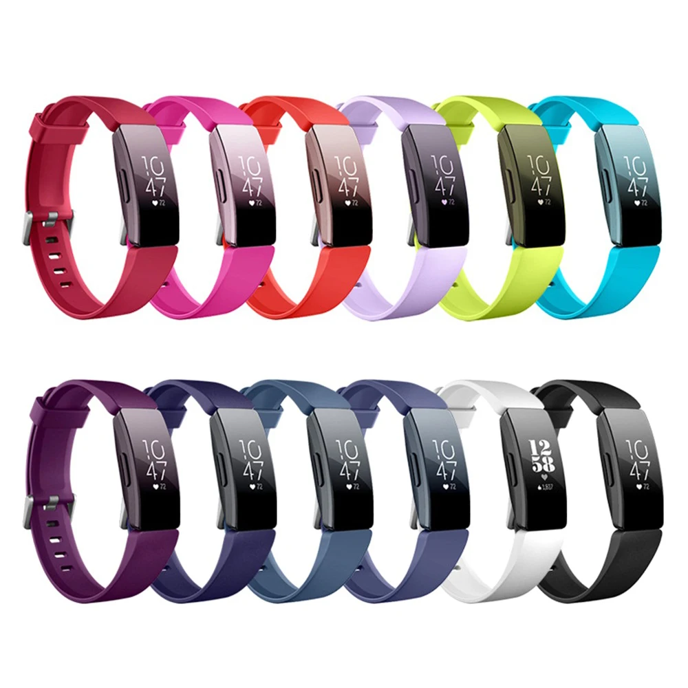 Silicone Smartwatch Replacement Wrist Strap Wristband Strap Bracelet For Fit Bit Inspire / Inspire HR Activity Tracker
Silicone Smartwatch Replacement Wrist Strap Wristband Strap Bracelet For Fit Bit Inspire / Inspire HR Activity Tracker