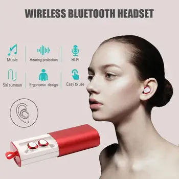 Sports TWS Earphone Bluetooth 5.0 Stereo Earbud Mini Headset With Charging Box In-Ear Earphone With Mic
Sports TWS Earphone Bluetooth 5.0 Stereo Earbud Mini Headset With Charging Box In-Ear Earphone With Mic