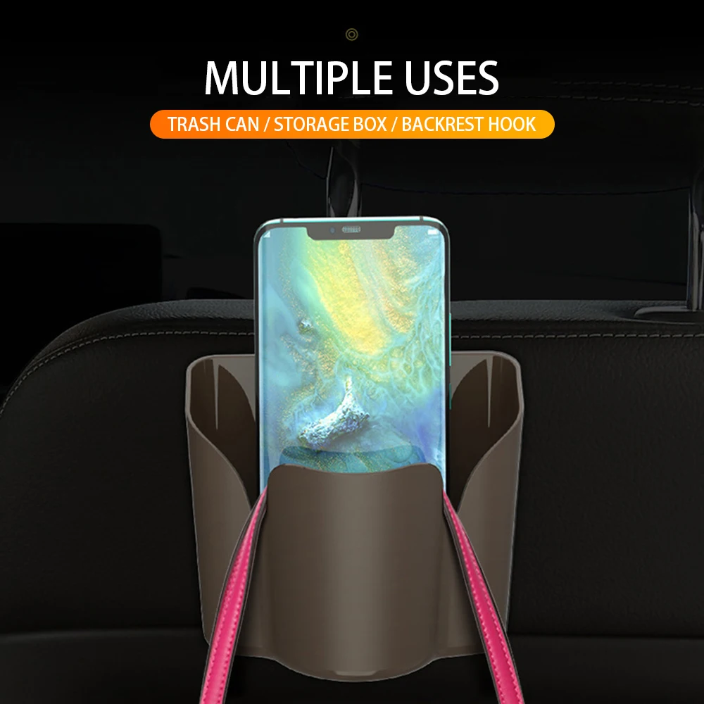 Car Trash Can Organizer Garbage Holder Automobiles Storage Bag Accessories Auto Door Seat Back Trash Bin Paper Dustbin
Car Trash Can Organizer Garbage Holder Automobiles Storage Bag Accessories Auto Door Seat Back Trash Bin Paper Dustbin