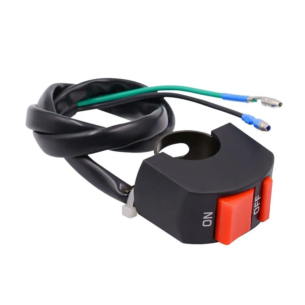65cm 12V Bike Handle Bar Kill Stop Switch Universal Handlebar Motorcycle Kill Switch ON/OFF Button Bullet Connector
65cm 12V Bike Handle Bar Kill Stop Switch Universal Handlebar Motorcycle Kill Switch ON/OFF Button Bullet Connector