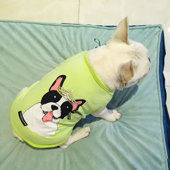 PipiFren Spring Summer Dogs Clothes T Shirts In French Bulldog Vests For Pets Clothes Dog Costume Vetement chien Mascotas
PipiFren Spring Summer Dogs Clothes T Shirts In French Bulldog Vests For Pets Clothes Dog Costume Vetement chien Mascotas