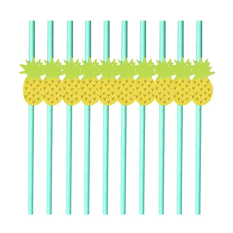 10pcs Hawaiian Party Paper Straws Decorative Drinking Straws Luau Party Table Decor BBQ Hawaiian Theme Decoration (Pineapple)
10pcs Hawaiian Party Paper Straws Decorative Drinking Straws Luau Party Table Decor BBQ Hawaiian Theme Decoration (Pineapple)