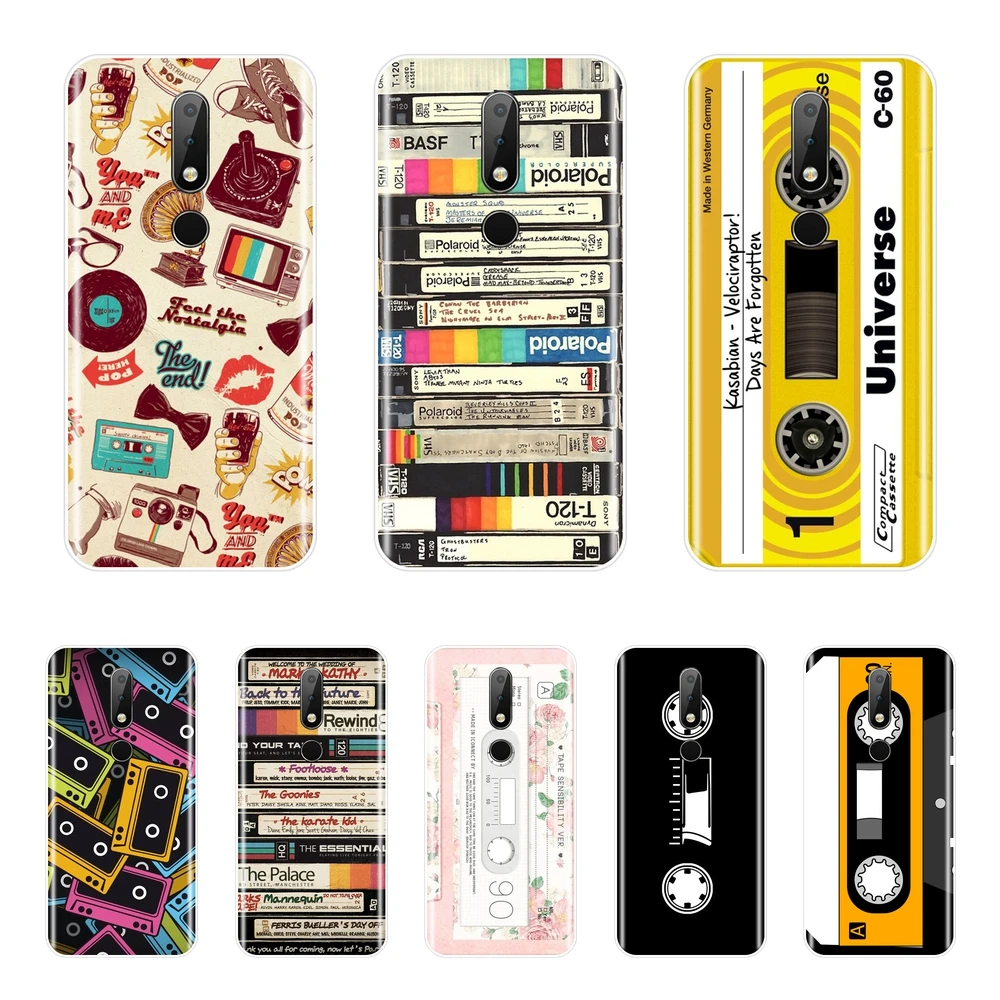 Phone Case Silicone For Nokia 2.1 3.1 5.1 6.1 7.1 Retro Cassette Soft Back Cover For Nokia 7.1 6.1 5.1 3.1 2.1 Plus
Phone Case Silicone For Nokia 2.1 3.1 5.1 6.1 7.1 Retro Cassette Soft Back Cover For Nokia 7.1 6.1 5.1 3.1 2.1 Plus