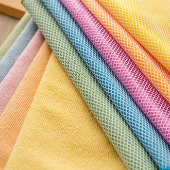3PCS microfiber cloth for washing dishes kitchen towel micro fiber towel Kitchen dishcloth with nylon net strong cleaning cloth
3PCS microfiber cloth for washing dishes kitchen towel micro fiber towel Kitchen dishcloth with nylon net strong cleaning cloth
