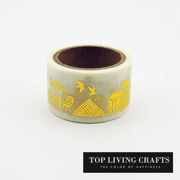 Golden Foil Washi Tape Japanese Stationery 2.45*5meter Kawaii Scrapbook School Tools Mask
Golden Foil Washi Tape Japanese Stationery 2.45*5meter Kawaii Scrapbook School Tools Mask