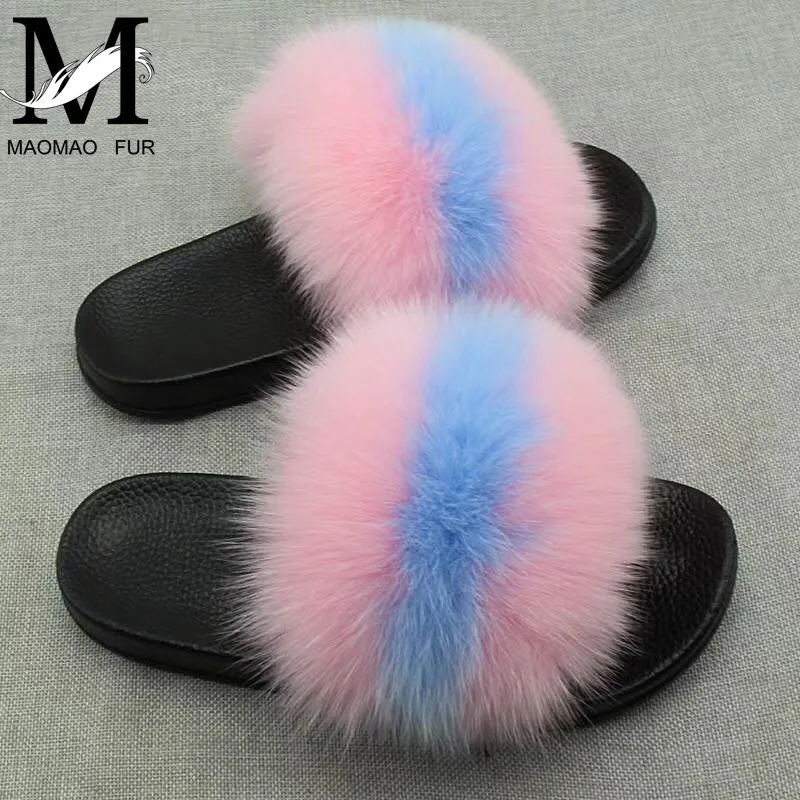 Fox Fur Slippers Women Real Fur Home Fluffy Sliders Plush Furry Summer Flats Sweet Ladies Large Size Hot Sale Cute Flops
Fox Fur Slippers Women Real Fur Home Fluffy Sliders Plush Furry Summer Flats Sweet Ladies Large Size Hot Sale Cute Flops