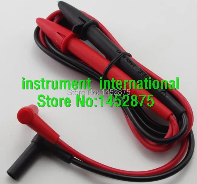TL75 Hard Point Test Lead Set Probe Suitable for 15B,17B,18B,115C,116C,117C,175,177,179, 87-V,312,317,319,1508,101,106,107
TL75 Hard Point Test Lead Set Probe Suitable for 15B,17B,18B,115C,116C,117C,175,177,179, 87-V,312,317,319,1508,101,106,107
