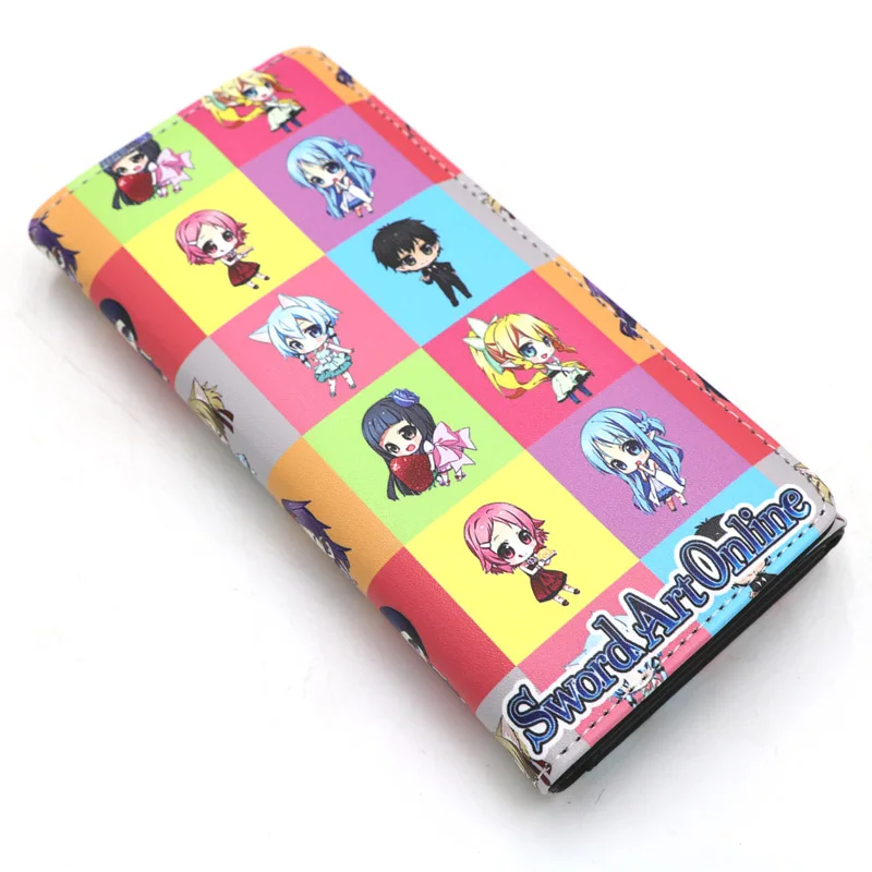 Colorful Anime Sword Art Online Asada Shino Long Style PU Wallet New Card Holder Purse Men Women Leather Money Bag for Gift
Colorful Anime Sword Art Online Asada Shino Long Style PU Wallet New Card Holder Purse Men Women Leather Money Bag for Gift