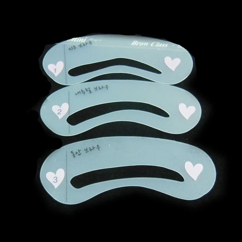3 Pcs Reusable Eyebrow Stencil Set Eye Brow DIY Drawing Guide Styling Shaping Grooming Template Card Easy Makeup Beauty Kit
3 Pcs Reusable Eyebrow Stencil Set Eye Brow DIY Drawing Guide Styling Shaping Grooming Template Card Easy Makeup Beauty Kit